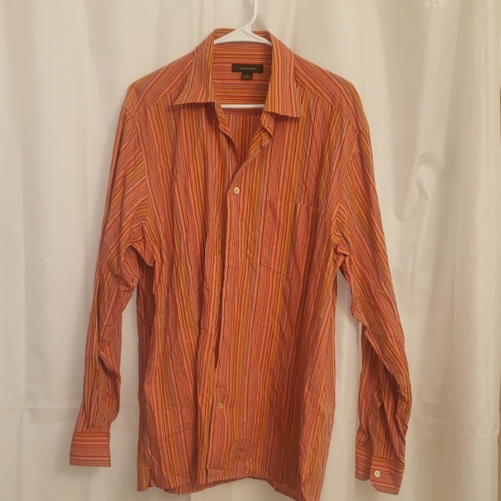 Ermenegildo Zegno Dress Shirt L